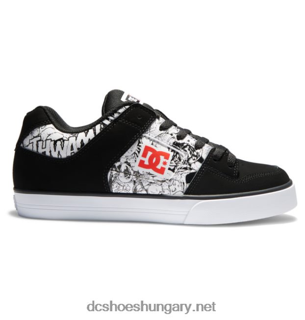 fekete/fehér/piros DC Shoes48TZ6P260