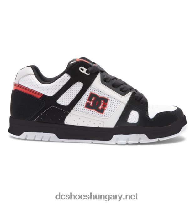 fehér/fekete/piros DC Shoes48TZ6P273