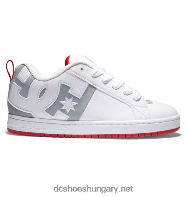 fehér/szürke/piros DC Shoes48TZ6P66