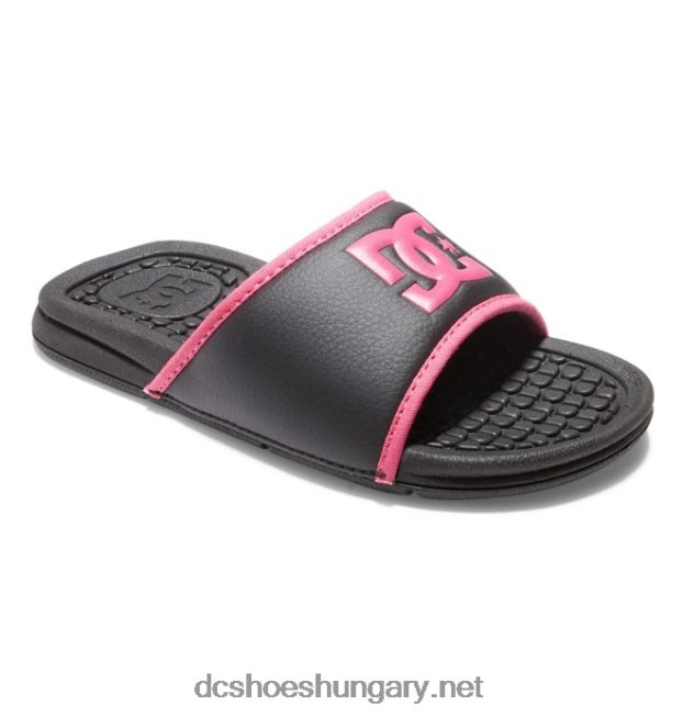 fekete/rózsaszín stencil DC Shoes48TZ6P552