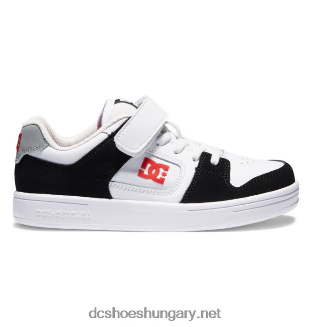 fekete/fehér/piros DC Shoes48TZ6P562