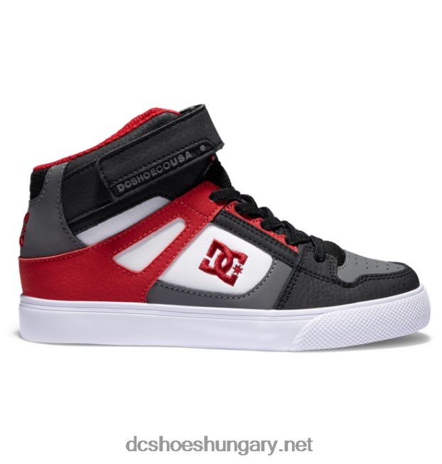 fehér/szürke/piros DC Shoes48TZ6P539
