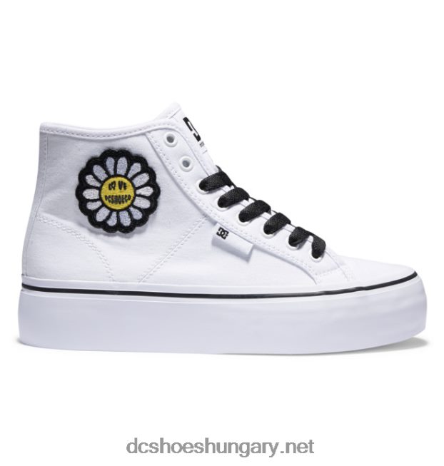 fehér/fekete/virág DC Shoes48TZ6P471