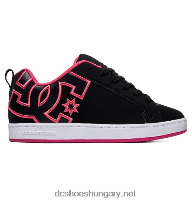 fekete/rózsaszín stencil DC Shoes48TZ6P437